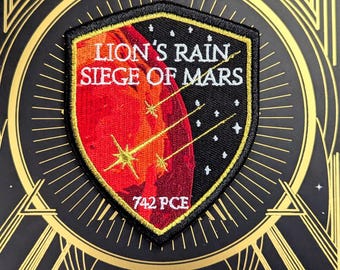 Lion's Rain Inspired Red Rising Patch V2