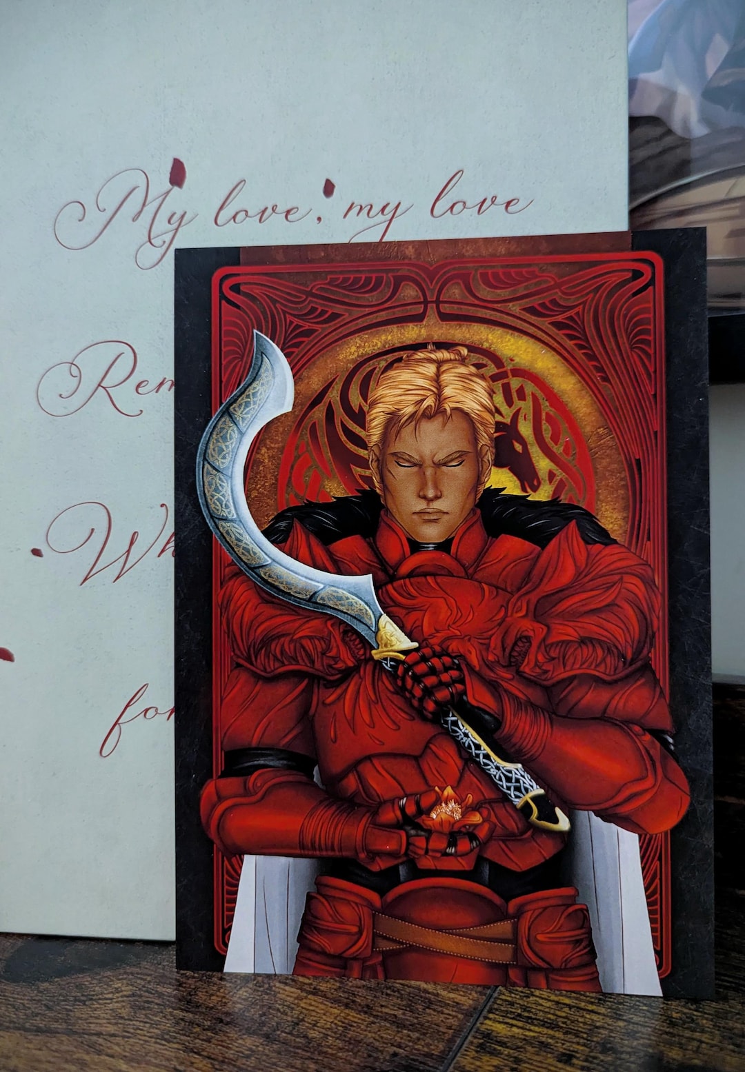Gilded Darrow - Red Rising 5x7 Fanart Prints - Etsy