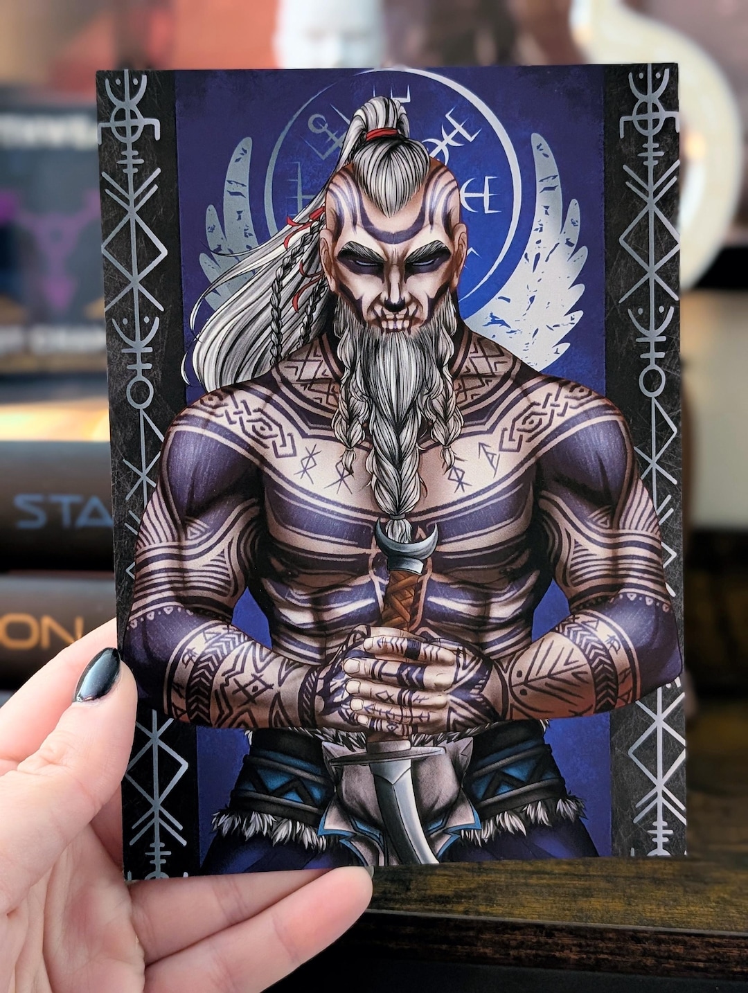 Red Rising Rangar Gilded Ragnar - Red Rising 5x7 Fanart Prints - Etsy