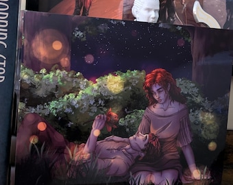 The Garden - Red Rising Inspired Print - Various Sizes