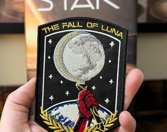 The Fall of Luna Inspired Red Rising Patch