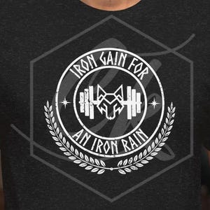 Iron Gains - uniseks T-shirt geïnspireerd op Red Rising
