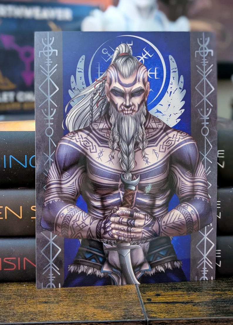 Red Rising Rangar Gilded Ragnar - Red Rising 5x7 Fanart Prints - Etsy