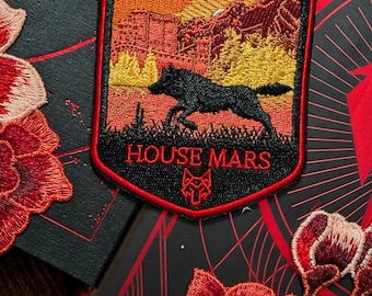House Mars Inspired Red Rising Patch