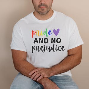Pride Unisex Cotton Tee, LGBTQ+ Apparel, Pride Month Shirt, Gift for Allies, Equality Shirt, Summer Casual Wear