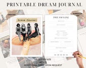 Surrealist Dream Journal: Dream Tracker & Analysis (Digital Download)