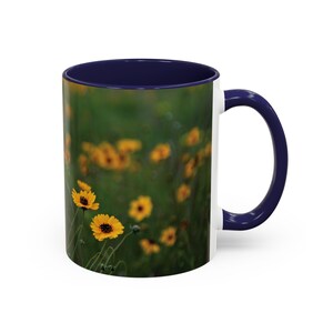 Vibrant Floral Coffee Mug, Relaxing Tea Cup, Nature Lover Gift, Garden Decor, Home Office Accessory, Coffee Break Essential