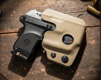 Holster Ruger LCP 380 Viridian Laser clipdraw compatible.