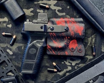 IWB Slim Clip holster "Blood Red"