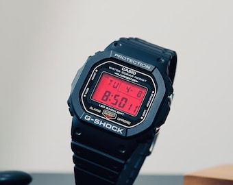 Customized Casio G-Shock "HOT PINK" screen mod