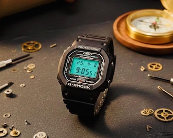 Customized Casio G-Shock "TEAL" screen mod