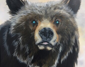 Britney Spears, the Brown Bear, 18x24” 03/10/20