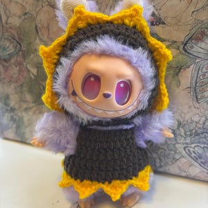 Labubu Sunflower costume