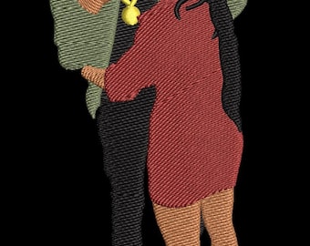 Nipsey Hussle und Lauren Stickdatei