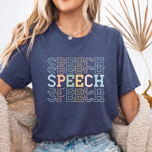 Speech Therapy Shirt, Gift for SLP, SLPA T-Shirt, Speech Therapist Tee, Speech Language Pathologist Shirt, SLP Grad Gift