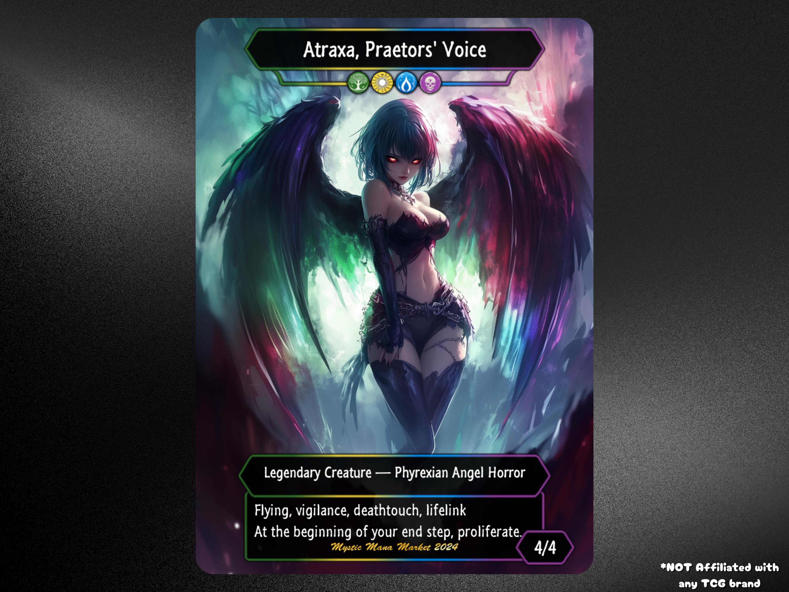 Amazon.co.jp: MTG Atraxa Sleeve VQG : Office Products