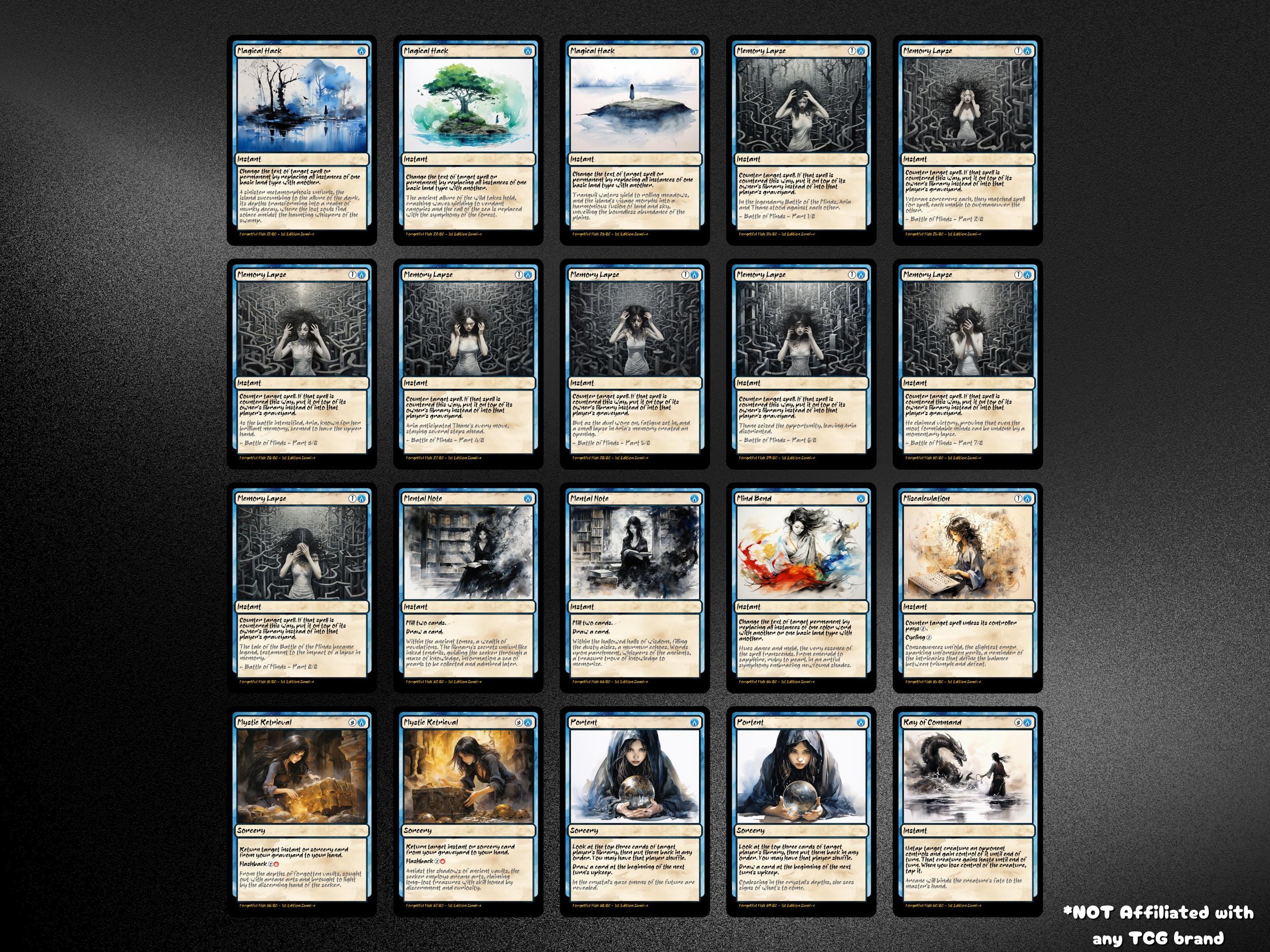 Forgetful Fish Custom Deck - Etsy