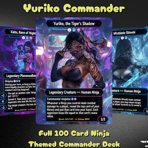 Yuriko Commander Ninja Deck – Custom Cards for Casual Play