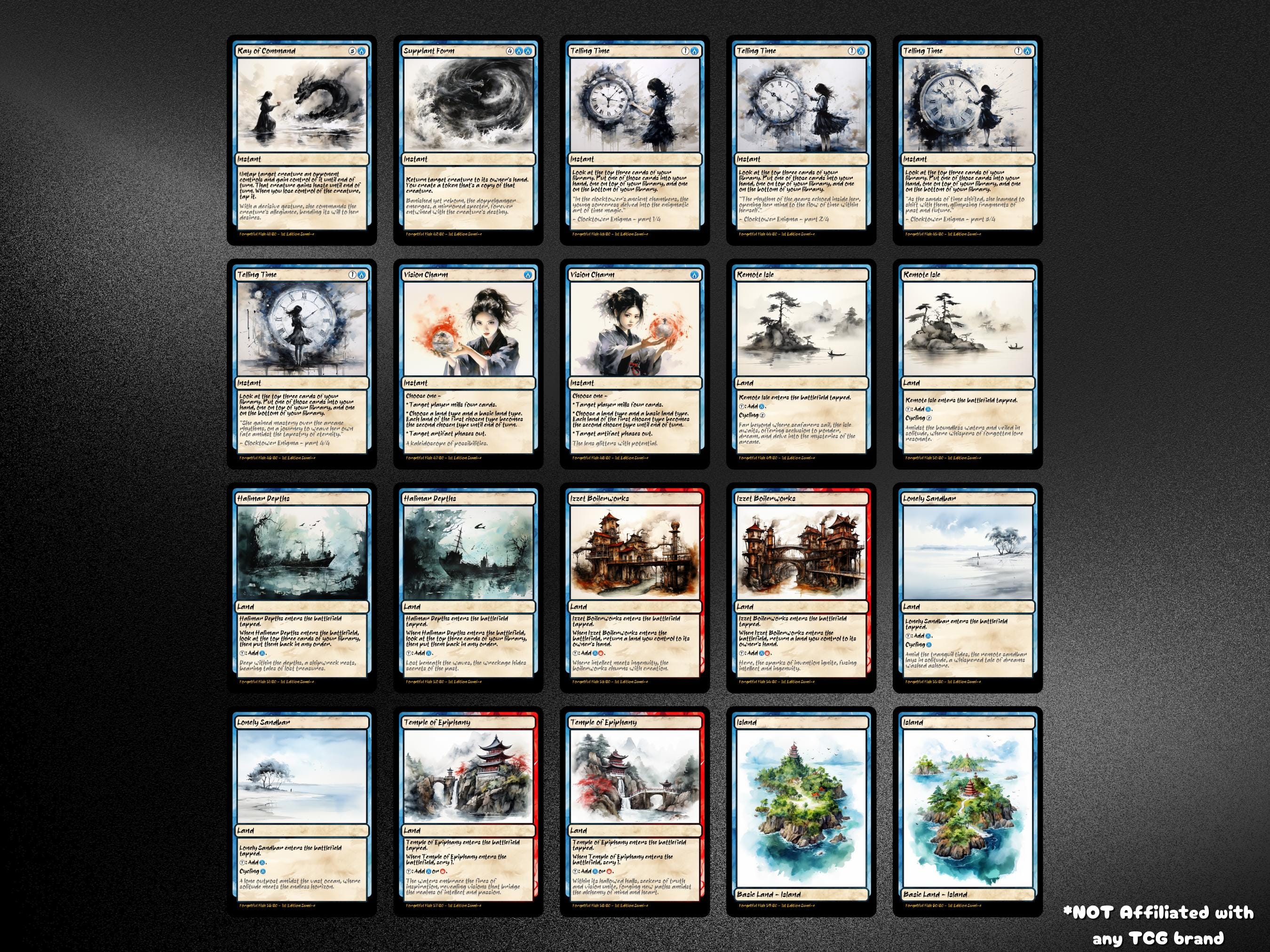 Forgetful Fish Custom Deck - Etsy