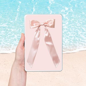 Bow Kindle Insert PDF - Printable Kindle Insert - Downloadable Kindle Insert Design - Personalized Kindle Insert Design - Kindle PDF