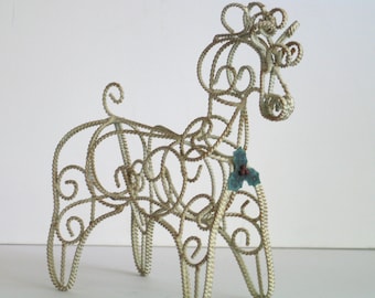 Horse, Wire Horse, Christmas Decor, Wire Art Horse