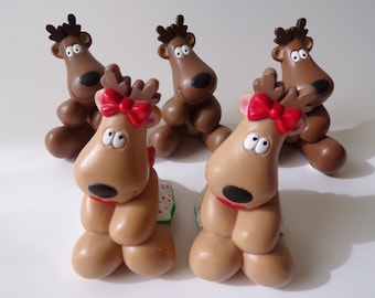 1986 Figuras distintivas Merry Miniatures Rhonda y Rodney B202B14