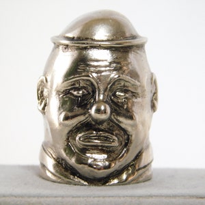 Vintage Thimble Donahue Collection 1980s Era Thimbles, &#39;Bozo the Clown&#39;   T203 P5