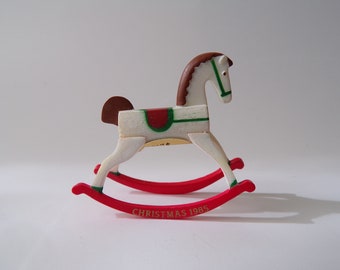 1985 Hallmark Figurines Merry Miniatures Toy Horse   B202B13