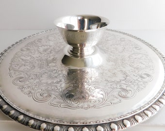 Rogers Silver Relish Dish Relish Tray Silver Serving Dish