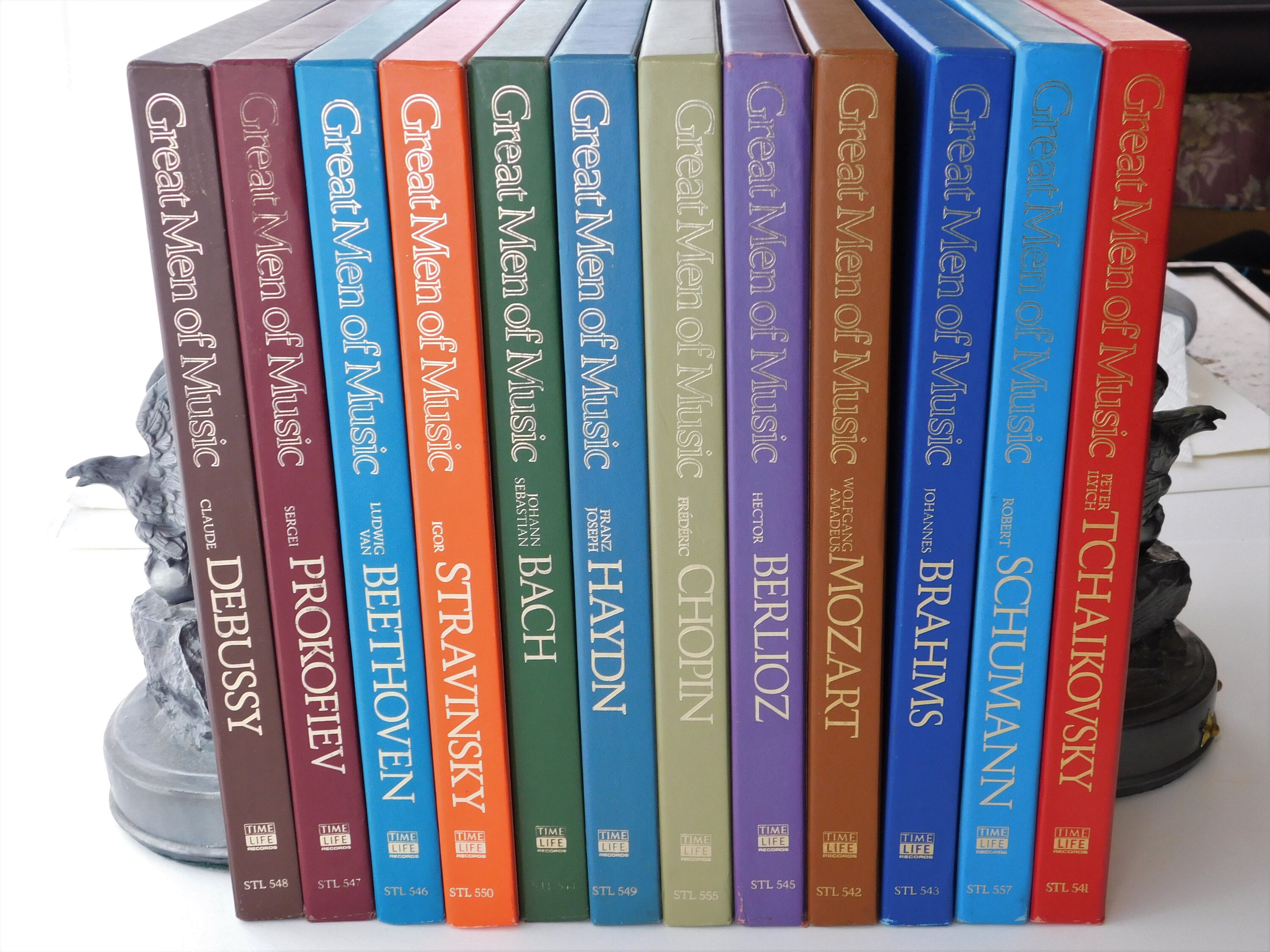 Great Men of Music: Time Life Records, 12 Box Set - Etsy