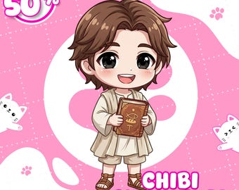 Kundenspezifisches Anime Chibi Porträt | Chibi Auftragsarbeit | Paar-Avatar-Illustration | PFP Chibi Cute | Kawai Kunst