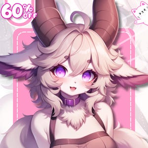 Custom Furry Character Art | Personalized Anthro Drawing | Custom Furry Art Commission | Couple Portrait | Anime PFP