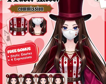 Custom Live2D VTuber Model & Rigging | Anime VTuber Avatar Commission for Twitch YouTube Streaming