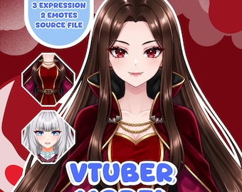 VTuber Model Commission ghotic | Personalized VTuber | Virtual YouTuber Avatar For Streaming