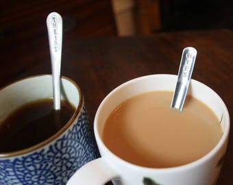 Queer Pronouns Spoons- Spoon Theory Stainless Steel Teaspoons for Trans, Queer, Nonbinary, and Agender People.