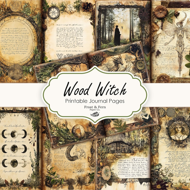 Spell Book Pages - Etsy