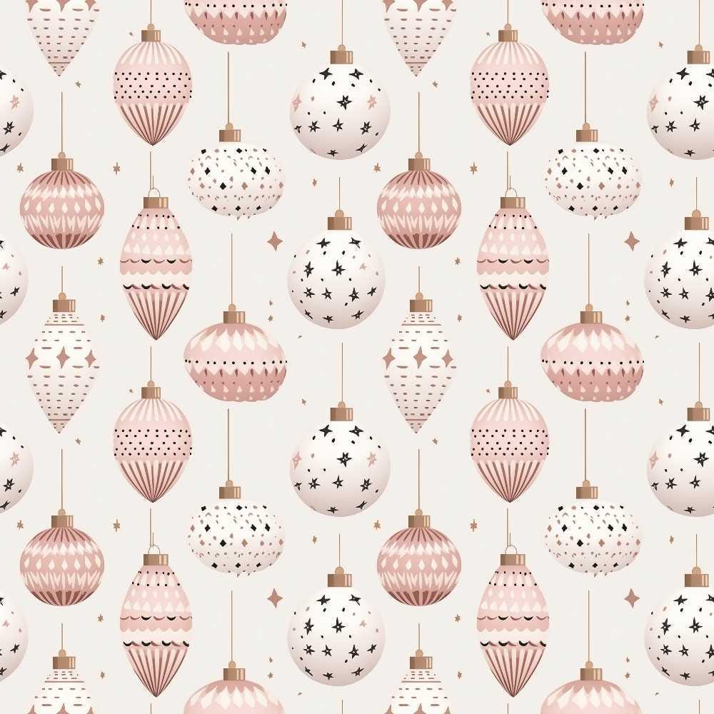 Pink Christmas Pattern 7 Quilting Cotton Fabric - Etsy