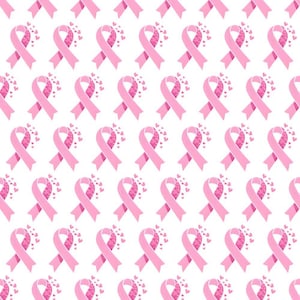 Breast Cancer Awareness Pattern 1 Quilting Cotton Fabric