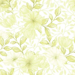 Country Flowers Pattern 82 Quilting Cotton Fabric