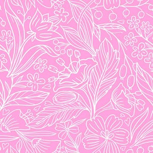 Breast Cancer Awareness Pattern 4 Quilting Cotton Fabric