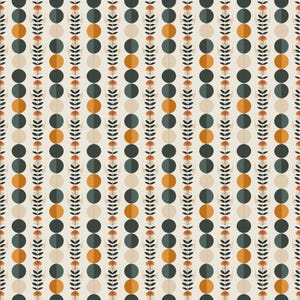 Sage Green Boho Pattern 5 Quilting Cotton Fabric