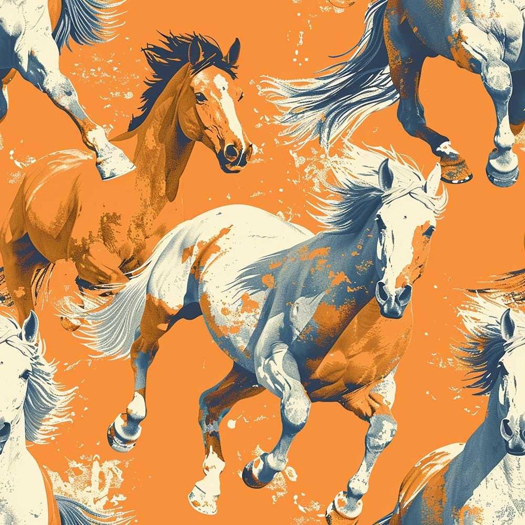 Galloping Horse WJ1505005CL Quilt main image 1
