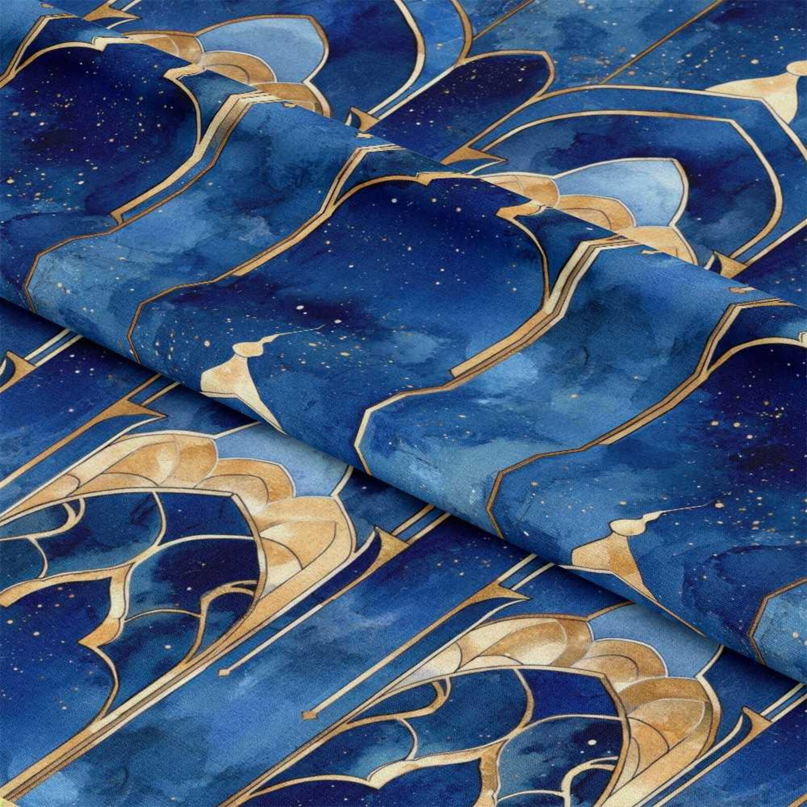 Arabian Midnight Pattern 16 Quilting Cotton Fabric - Etsy