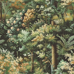 Woodland Wonders Pattern 5 Quilting Cotton Fabric