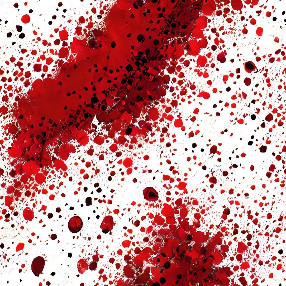 Blood Spatter Pattern 17 Quilting Cotton Fabric - Etsy