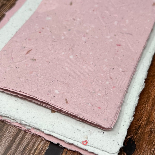 Handmade Recycled Paper-Sweetheart