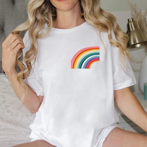 Pride Tshirt, LGBTQ Pride Shirt, Pride Month Shirt, LGBTQ Gifts, Rainbow Pocket Pride, LGBT Rainbow Shirt, Lesbian T-Shirt, Gay Pride Tshirt