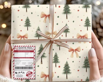 Wrapping Paper Holiday Gift Wrap Gift Wrap Elegant Christmas Gift Wrap Christmas Wrapping Paper Seasonal Gift Wrap