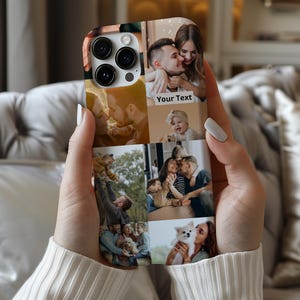 polka dots phone case Custom Pet Portrait iPhone Case - Polka Dots