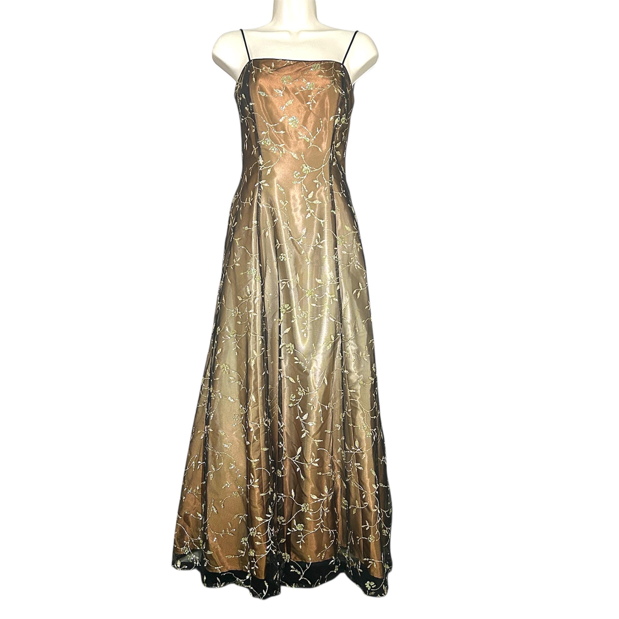 Morgan and Co Prom Dress Vintage - Etsy